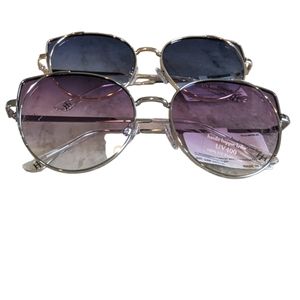 Haute hippie tribe Sunglasses Silver/Purple or Gold/Smoky Cayeye Boho New